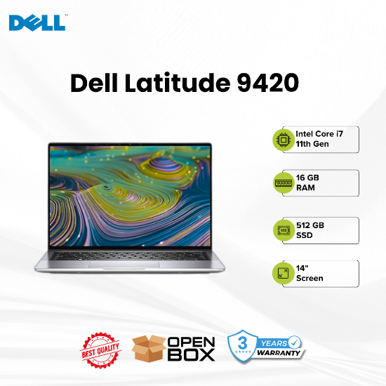 Picture of Dell Latitude 9420 Core i7 11 Gen 16GB 512GB SSD