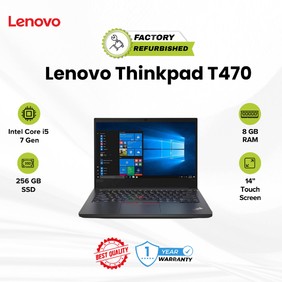 Picture of Lenovo ThinkPad T470 Core i5 7 Gen