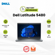 Picture of Dell Latitude 5480 Core i5 7 Gen 8GB 256GB Refurbished Pitch Black 6 Months