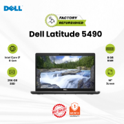 Picture of Dell Latitude 5490 Core i7 8 Gen 8GB 256GB Refurbished B+ 1 Month