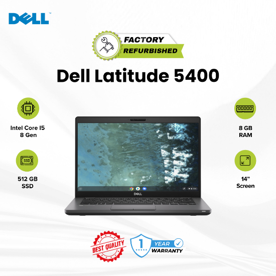 Picture of Dell Latitude 5400 Core i5 8 Gen 8GB 512GB Refurbished A 1 Year