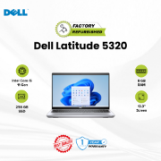 Picture of Dell Latitude 5320 Notebook Core i5 11 Gen 1145G7 8GB 256GB Touch Refurbished Metallic Silver 13.3" 1 Year
