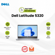 Picture of Dell Latitude 5320 Core i7 11 Gen 16GB 512GB Refurbished Metallic Silver 1 Year