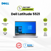 Picture of Dell Latitude 5521 Core i7 11 Gen 16GB 512GB Touch Refurbished A 1 Year