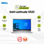 Picture of Dell Latitude 5521 Core i7 11 Gen 16GB 512GB Touch Refurbished B+ 1 Month