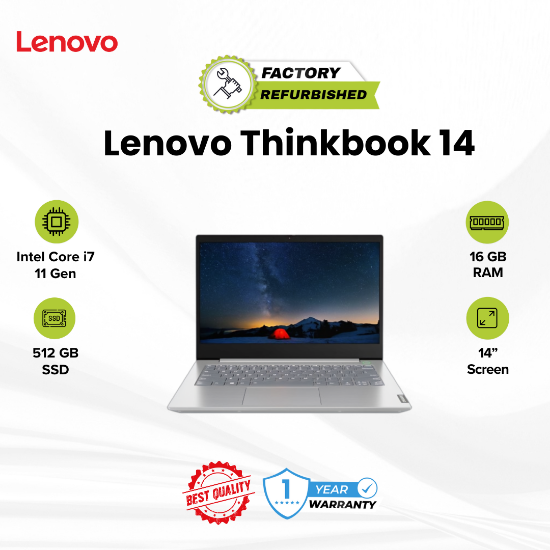 Picture of Lenovo ThinkBook 14 Core i7 - 11 Gen