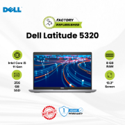 Picture of Dell Latitude 5320 Core i5 11 Gen 8GB 256GB Refurbished Metallic Silver 1 Year