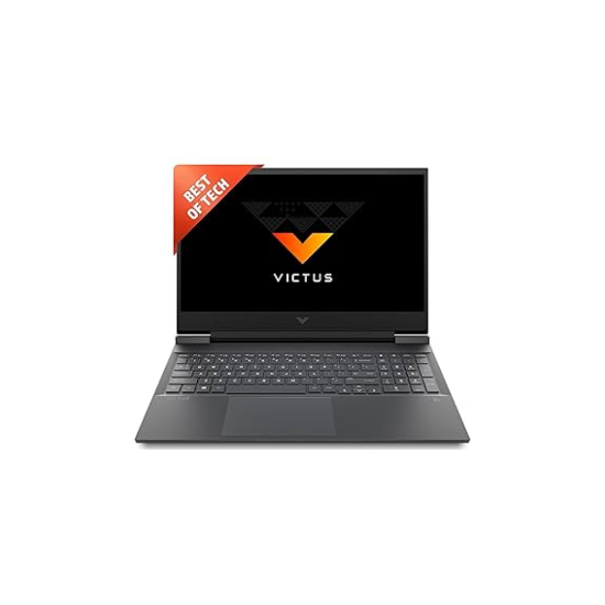 Picture of HP Victus Gaming Laptop Ryzen5 8GB 512GB Refurbished Black 1 Year